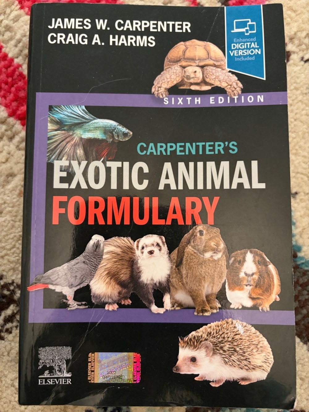 Carpenter's Exotic Animal Formulary - Black Cover
